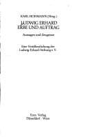 Tapa de Ludwig Erhard, Erbe und Auftrag