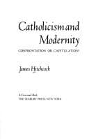 Tapa de Catholicism and modernity