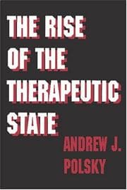 Tapa de The Rise of the Therapeutic State