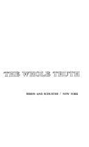 Tapa de The whole truth