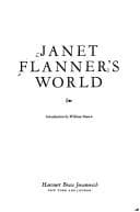 Tapa de Janet Flanner's world