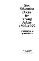 Tapa de Sex education books for young adults, 1892-1979