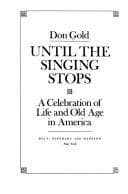 Tapa de Until the singing stops