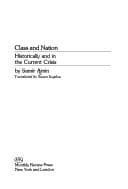 Tapa de Classe et nation dans l'histoire et la crise contemporaine