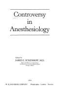 Tapa de Controversy in anesthesiology