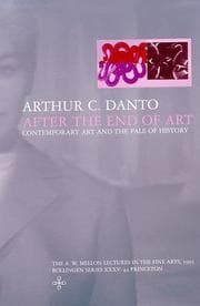 Tapa de After the End of Art