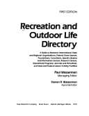 Tapa de Recreation and outdoor life directory