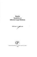 Tapa de Polarity sensitivity as inherentscope relations