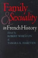 Tapa de Family and sexuality in French history