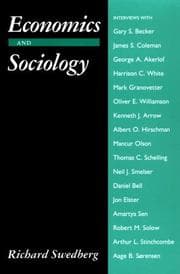 Tapa de Economics and sociology