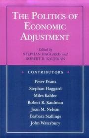 Tapa de The Politics of Economic Adjustment