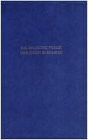 Tapa de Die religiöse Poesie der Juden in Spanien
