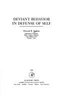 Tapa de Deviant behavior in defense of self