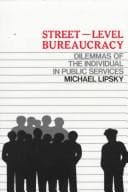 Tapa de Street-level bureaucracy