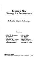 Tapa de Toward a new strategy for development