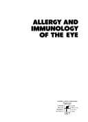 Tapa de Allergy and immunology of the eye
