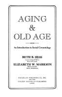 Tapa de Aging & old age