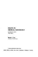 Tapa de Essays in medical sociology