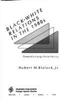Tapa de Black-white relations in the 1980s