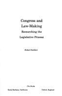 Tapa de Congress and law-making
