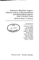 Tapa de History of the U. S. Merchant Marine and Shipbuilding Industry Since Colonial Times