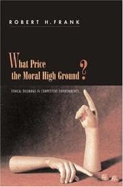Tapa de What Price the Moral High Ground?