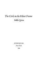 Tapa de The girls in the velvet frame