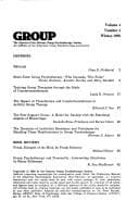 Tapa de Group psychotherapy and personality