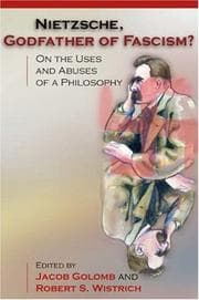 Tapa de Nietzsche, godfather of fascism?