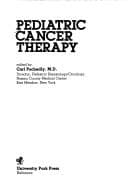 Tapa de Pediatric cancer therapy
