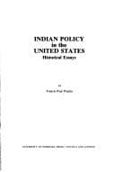 Tapa de The Commissioners of Indian Affairs, 1824-1977