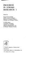Tapa de Progress in stroke research