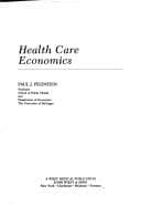Tapa de Health care economics