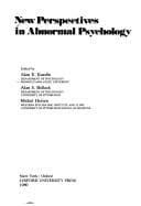 Tapa de New perspectives in abnormal psychology