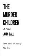 Tapa de The murder children