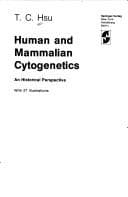 Tapa de Human and mammalian cytogenetics