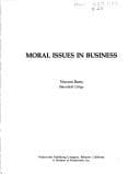 Tapa de Moral issues in business