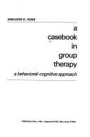 Tapa de A casebook in group therapy