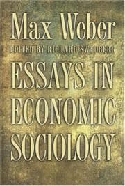 Tapa de Essays in Economic Sociology