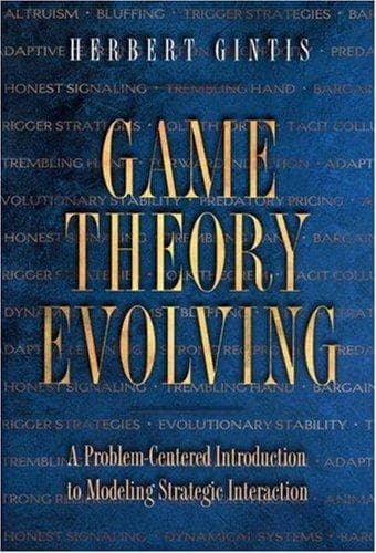 Tapa de Game Theory Evolving