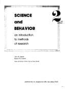 Tapa de Science and behavior