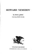 Tapa de Howard Nemerov
