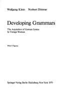 Tapa de Developing grammars