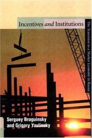 Tapa de Incentives and institutions