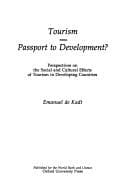 Tapa de Tourism--passport to development?