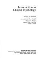 Tapa de Introduction to clinical psychology