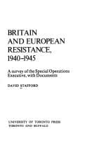 Tapa de Britain and European resistance, 1940-1945