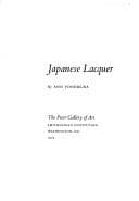 Tapa de Japanese lacquer