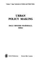 Tapa de Urban policy making