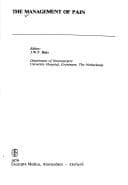 Tapa de The Management of pain